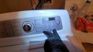 Kenmore Elite washer diagnostic mode [upl. by Mansoor317]