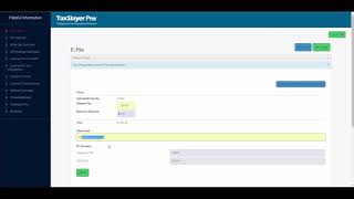 TaxSlayer ProWeb Bank Application [upl. by Ardnaiek724]