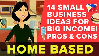 14 Small Food Business Ideas You Can Start at Home HomeBased Food Business Low Capital [upl. by Anilos]