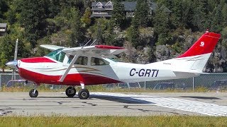 Cessna 182 Skylane Takeoff [upl. by Aronek892]