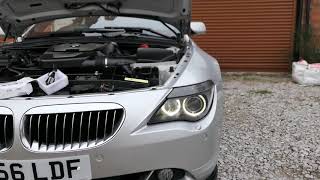 How To Install Angel Eye  Halo Rings LED BMW E63E64 630i645ci650i635d [upl. by Nelrah536]