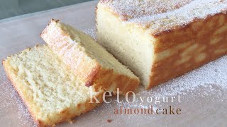 Keto Yogurt Almond Cake [upl. by Morville]