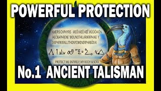 No1 Most Powerful Protection Ancient Talisman  How to use it explained [upl. by Plusch239]