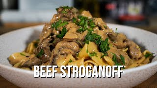 How To Make Beef Stroganoff  Easy 30 Minute Recipe [upl. by Eiralav]