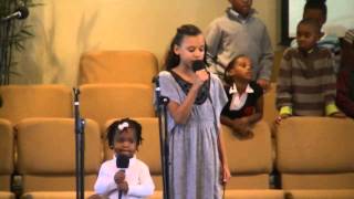 Childrens Choir at New Life SDA Church  I Just Want to Thank You [upl. by Eedna]