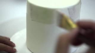 How to Paint a Cake With Luster Dust [upl. by Kimberlee990]