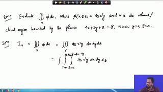 Lecture 57  Volume integral Gauss theorem [upl. by Shiri]