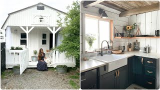 Tour Of A Cozy Farmhouse Built From A Tiny Shed [upl. by Victory]