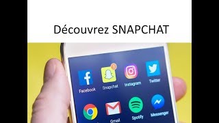 TUTO SNAPCHAT pour débutant [upl. by Cohbert]