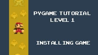 Pygame Tutorial  1  Installing Python and Pycharm [upl. by Flavius]