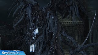 Bloodborne  Mergos Wet Nurse Location and Boss Fight Mergos Wet Nurse Trophy Guide [upl. by Anelis18]