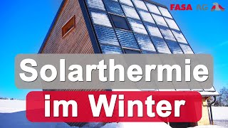 Solarspeicher  Gebäude im Winter mit Solarthermie beheizen [upl. by Eerrehc]