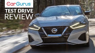 2019 Nissan Maxima  CarGurus Test Drive Review [upl. by Ecad]