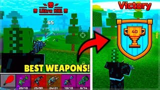 Pixel Gun 3D Battle Royale  Tips Tricks Best Weapons amp How To Win Games EASILY [upl. by Mathilde]