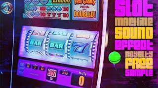 Slot Machine Sound Effects  Token Drop Sound  Fruit Machine Jackpot Sounds  Casino Slots Sound [upl. by Callan571]