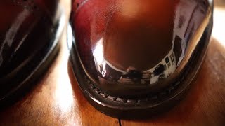 HOW TO DYE amp PATINA YOUR SHOES PT 2 Allen Edmonds Fifth Avenues [upl. by Alocin]