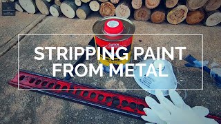 How To Strip Paint From Metal Surfaces  QUICK EASY amp EFFECTIVE [upl. by Reviere]