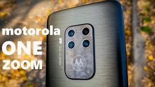 Обзор Motorola One Zoom  красивый камерофон [upl. by Idnaj]