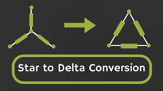 Star to Delta Conversion With Proof and Example [upl. by Eradis]