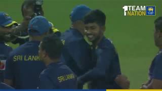 Kamindu Mendis on fire at his debut T20I game Sri Lanka vs England at RPICS [upl. by Demott916]