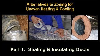 Sealing amp Insulating Ducts [upl. by Blynn]