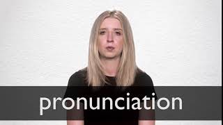 How to pronounce PRONUNCIATION in British English [upl. by Caneghem319]