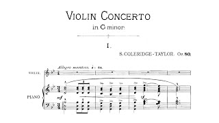 Samuel ColeridgeTaylor – Violin Concerto [upl. by Adolfo]