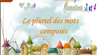 le pluriel des noms composés [upl. by Debby6]