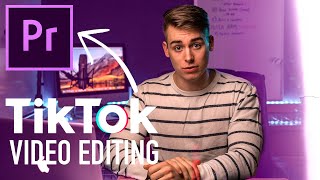 How To Edit TikTok Videos in Adobe Premiere Pro Dimensions Export amp Upload [upl. by Odo]