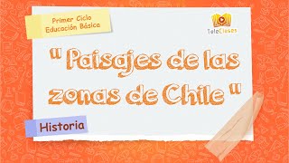 2º BÁSICOHISTORIA  Paisajes de las zonas de Chile [upl. by Doone]