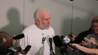 Gregg Popovich furious that Zaza Pachulia injured Kawhi Leonard [upl. by Felise213]