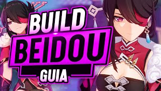 La GUIA DEFINITIVA de BEIDOU  Build Beidou Sub DPS  SUPPORT  Genshin Impact [upl. by Akimaj938]