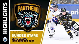 Nottingham Panthers v Dundee Stars  191024  Elite League [upl. by Mariel874]