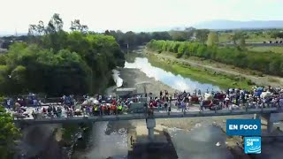 El puente del río Dajabón un semillero de trata de niños [upl. by Teryl]