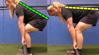 Lift With Your BACK  How To Stiff Leg Deadlift [upl. by Nitneuq170]