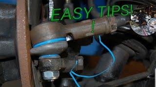 How to tightenremove spinning tie rod nut [upl. by Navlys]