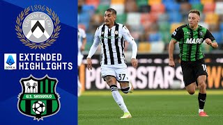 Udinese vs Sassuolo Extended Highlights  Serie A  CBS Sports Golazo [upl. by Arhez893]