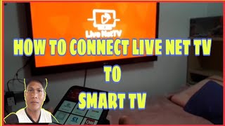 HOW TO CONNECT LIVENET TV APP TO SMART TV [upl. by Oinigih]