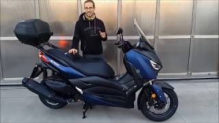 Yamaha Xmax 400 2018 recensione prova test prezzo  review [upl. by Anital]