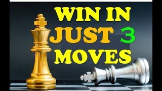 How to Achieve ✔ Checkmate in 3 Moves  Chess  Fastest Way  Get Smart [upl. by Ereveneug833]