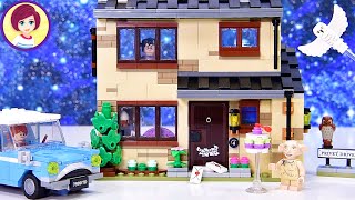 4 Privet Drive  Lego Harry Potter Build amp Review [upl. by Edouard]