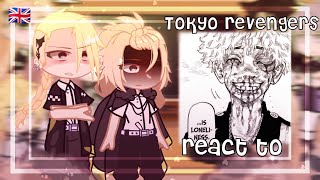 Tokyo Revengers React to Takemichi  to future   MANGA SPOILERS [upl. by Derman]