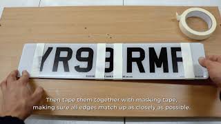 How to change a number plate [upl. by Chui]