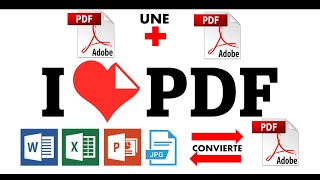 ILOVEPDF  Herramientas online para estudiantes UNIR COMPRIMIR CONVERTIR ARCHIVOS PDF [upl. by Hartley]