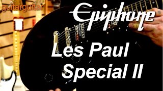 Epiphone  Les Paul Special II [upl. by Ayekahs]