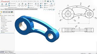 SolidWorks Tutorial for beginners Exercise 21 [upl. by Yanehs]