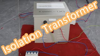 240V230V to 120V110V single phase isolation transformer [upl. by Junna929]