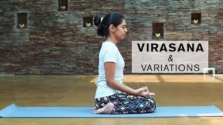 Supta Virasana Reclining Hero Pose Benefits How to Do by Yogi Tara  Siddhi Yoga [upl. by Dumond]