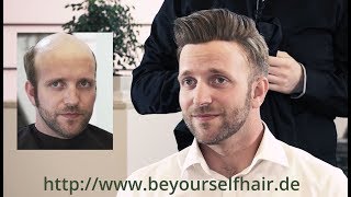 beyourselfhair  Das unsichtbare Haarsystem für Männer [upl. by Christean]