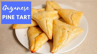 Guyanese Pine Tart  How To Make Guyanese Pinetarts [upl. by Edrick110]